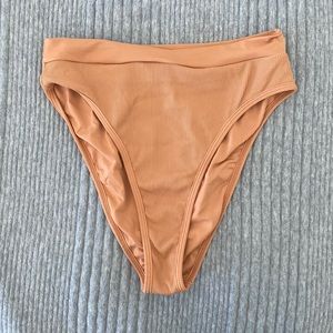 NWOT L*space frenchi bikini bottom chestnut size medium